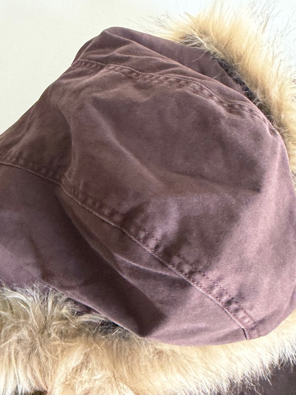 Hollister Brown Faux Fur Hood Cropped Bomber
Jacket - Picture 7 of 7